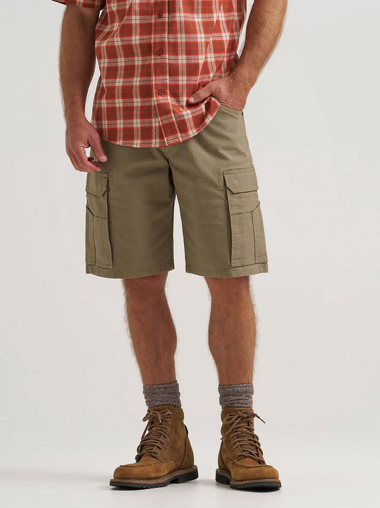 Wrangler® RIGGS Workwear® Performance Ripstop Ranger Cargo Short in Bark