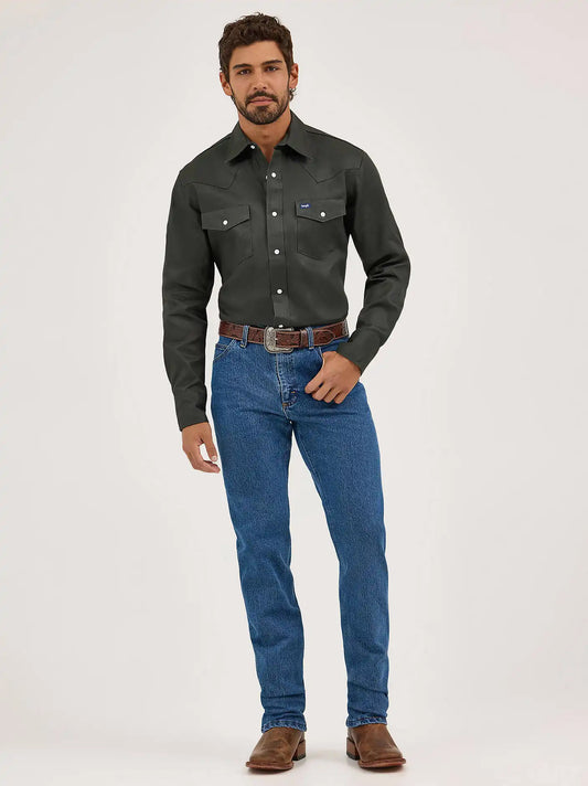 Premium Performance Advanced Comfort Cowboy Cut® Regular Fit Jean in Mid Tint