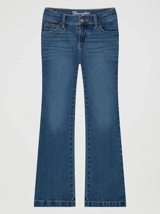 Girl's Wrangler BESPOKE Bootcut Jean in Ada