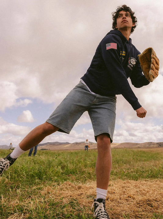 Wrangler® Americana Hoodie in Colonial Navy