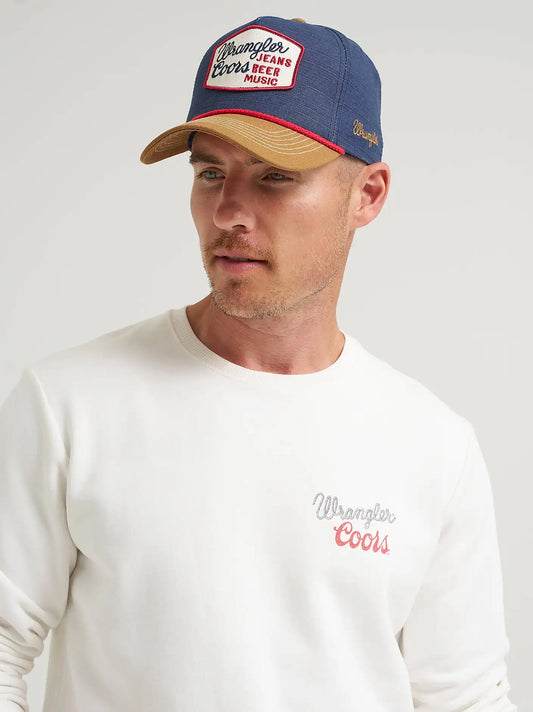 Wrangler x Coors Canvas Cap:Dark Blue:OS