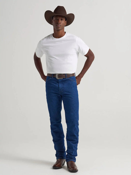 Wrangler® Cowboy Cut® Slim Fit Jean in Prewashed Indigo