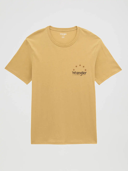 High Desert Skull Graphic T-Shirt in Curry Heather