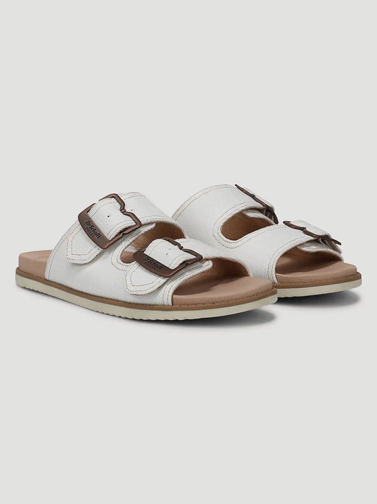 Dr. Scholl's x Wrangler Slide Sandal in White