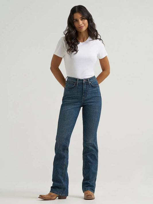 Women's Wrangler Retro® Bailey High Rise Bootcut Jean in Penny