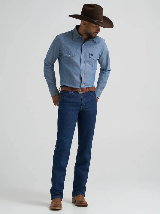 Premium Performance Cowboy Cut® Advanced Comfort Wicking Slim Fit Jean in Midnight Rinse