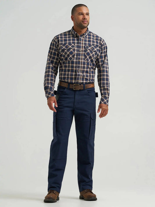 Wrangler® RIGGS Workwear® Performance Ripstop Ranger Cargo Pant in Navy