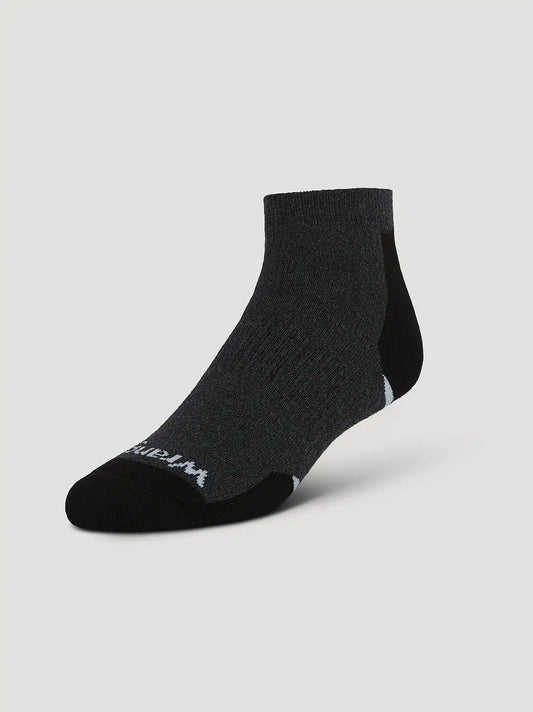 Mens Everyday Cotton Low Cut Sock 12 Pack:Charcoal:One Size