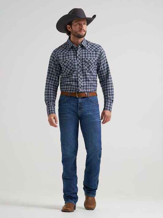 Men's Wrangler Retro® Slim Fit Bootcut Jean in Lexford
