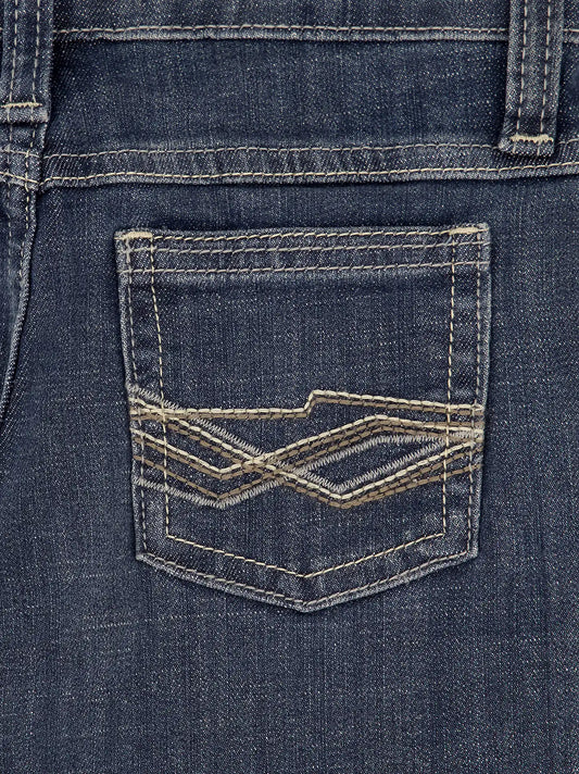 Boy's Wrangler® 20X® Vintage Bootcut Slim Fit Jean (4-7) in Glasgow
