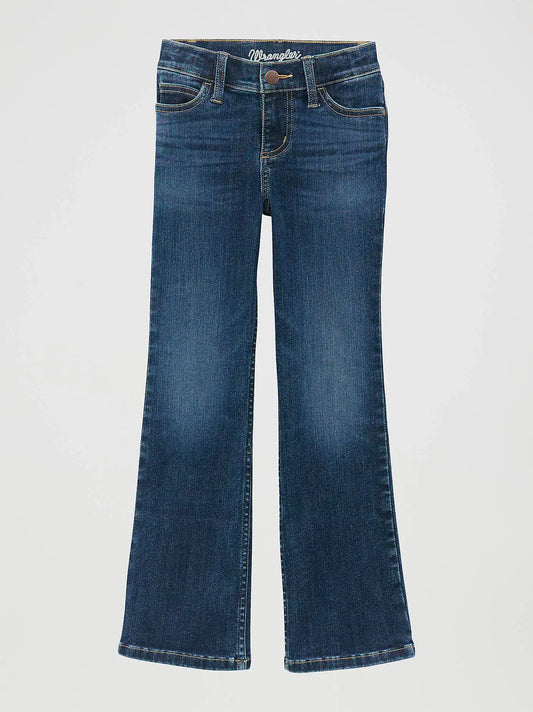 Girl's Wrangler BESPOKE Bootcut Jean in Lacey