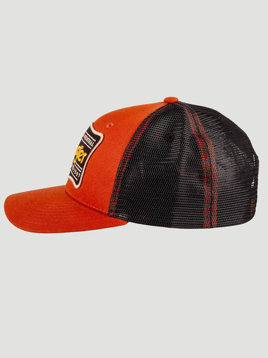 Trailhead Saloon Baseball Cap:Burnt Orange:One Size