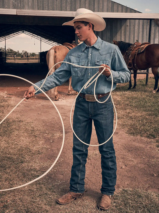 Wrangler® 20X® 01 Competition Jean in Deep Blue