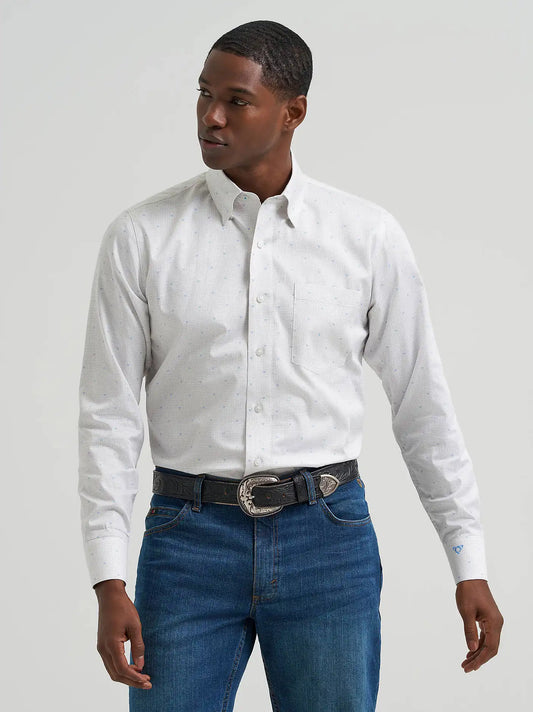 Men's Cody Johnson One Pocket Button Down Shirt in Cojo Check