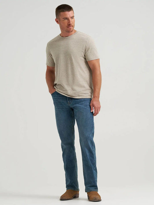 Wrangler® Men's Five Star Premium Flex Relaxed Fit Bootcut Jean in Summit