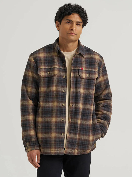 Men's Ridgeline Heavyweight Shirt Jacket in Asphalt Oak