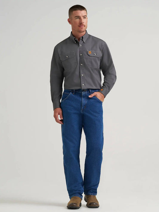 Wrangler® FR Flame-Resistant Denim Carpenter Jean in Fire Resistant