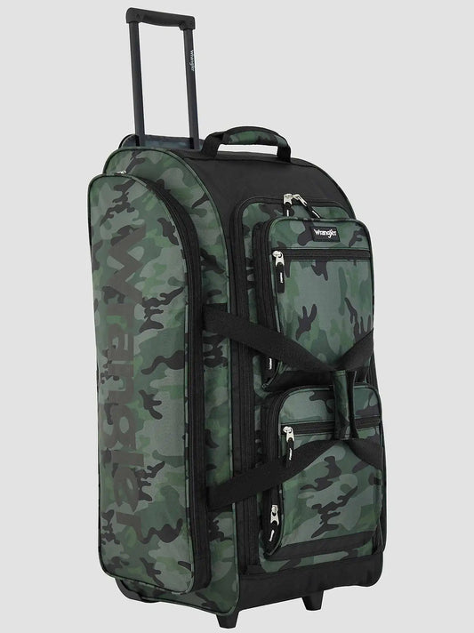 Wesley Rolling Duffle Bag:Green Camo:One Size: