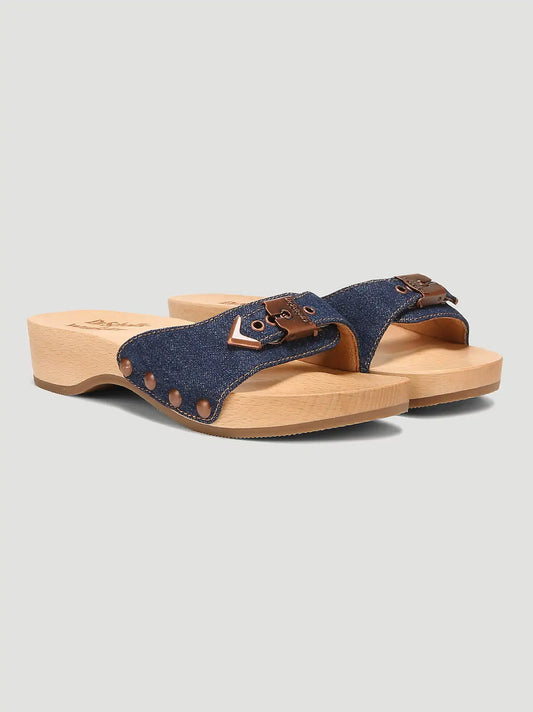 Dr. Scholl’s x Wrangler® Original Sandal in Dark Blue