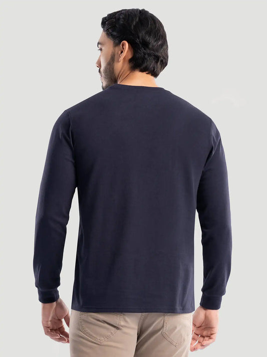 Men's Heavyweight Workwear T-Shirt in Dark Navy