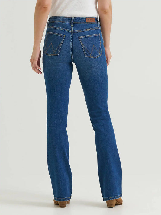 Women's Wrangler® High Rise Bold Boot Jean in Medium
