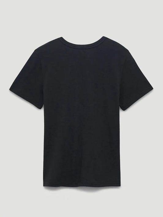 John Denver Red Rocks Reg Fit Graphic Tee in Washed Black