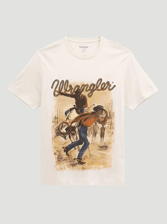 Dust & Glory Graphic T-Shirt in Antique White