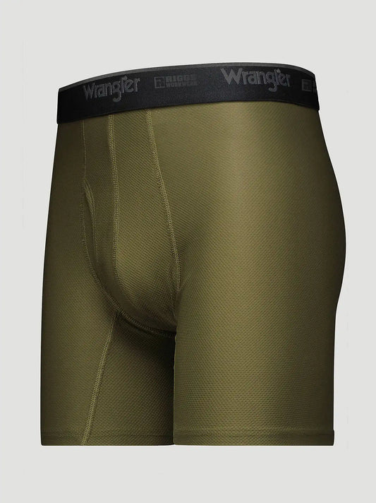 Men's RIGGS Comfort Stretch Boxer Brief (3-Pack) in Green/Camo/Black