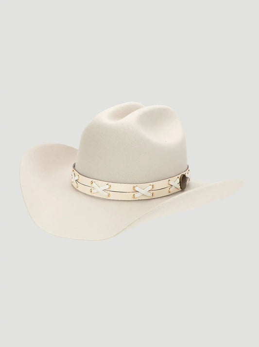 Womens Mountain High Cowboy Hat:Cream:One Size