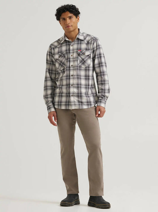 Men's Wrangler® Five Star Premium Athletic Fit Jean in Walnut