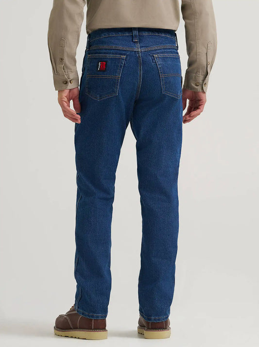 Wrangler® RIGGS Workwear® Advanced Comfort Five Pocket Jean in Mid Stone
