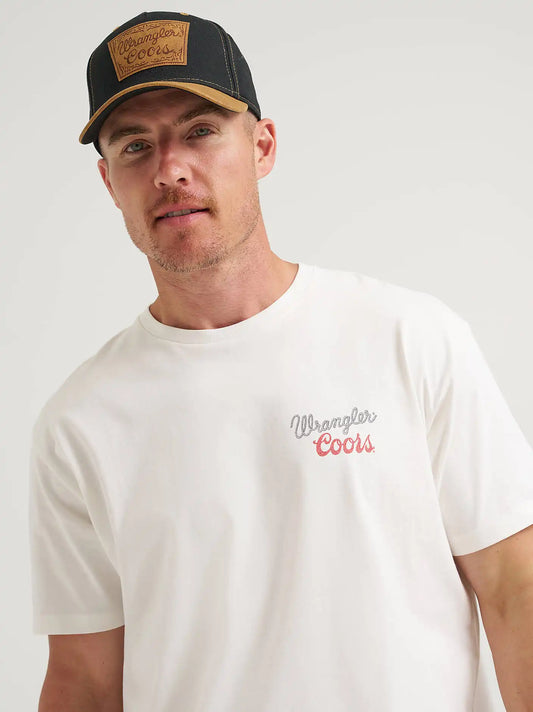Wrangler x Coors Faux Leather Cap:Black:OS