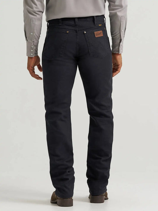 Premium Performance Tough Comfort Cowboy Cut® Regular Fit Canvas Jean in Black