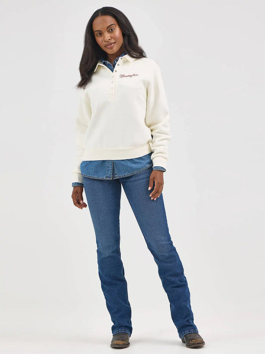 Women's Wrangler Retro® Mae Warmth Bootcut Jean in Brynn