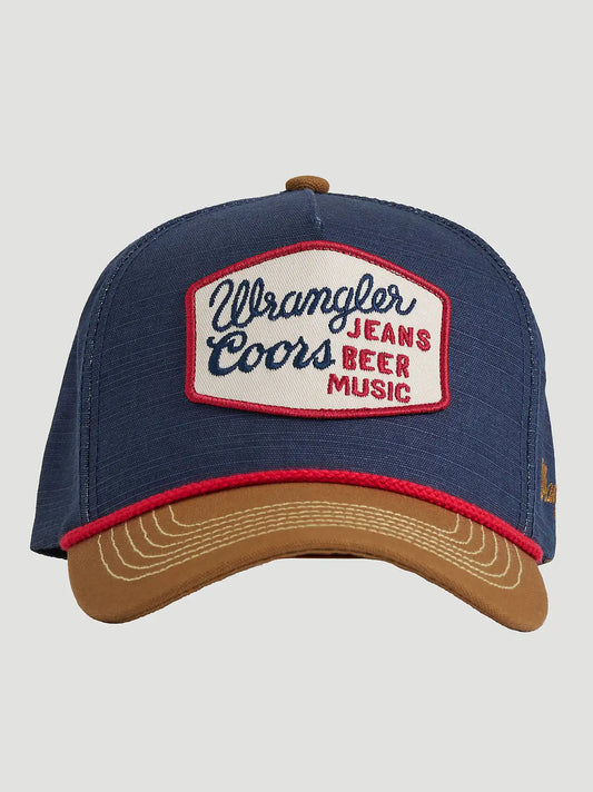 Wrangler x Coors Canvas Cap:Dark Blue:OS