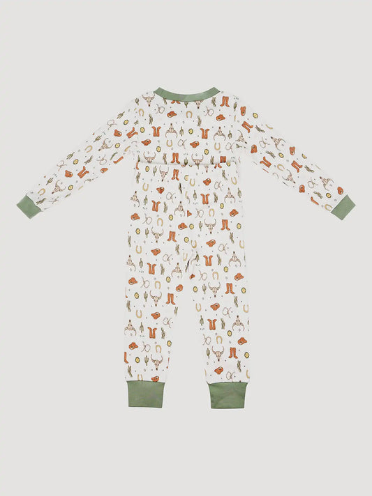 Wrangler Youth Pajama Set in Sheriff