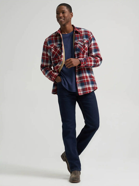 Men's Regular Fit Flex Jean in Rinse