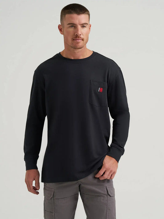Wrangler RIGGS Workwear® Relaxed Crew T-Shirt in Black