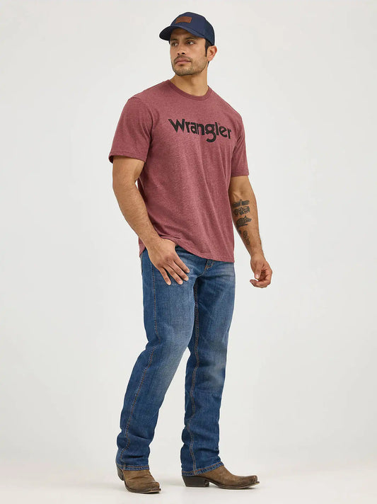 Men's Wrangler Retro® Slim Fit Straight Leg Jean in Cottonwood