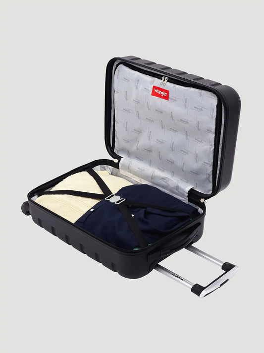 22.5 Inch Spinner Carry-On Luggage:Black:One Size