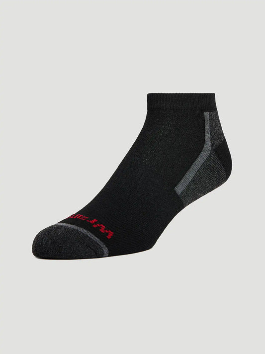Mens Low Cut Sock 6 Pack:Black:One Size