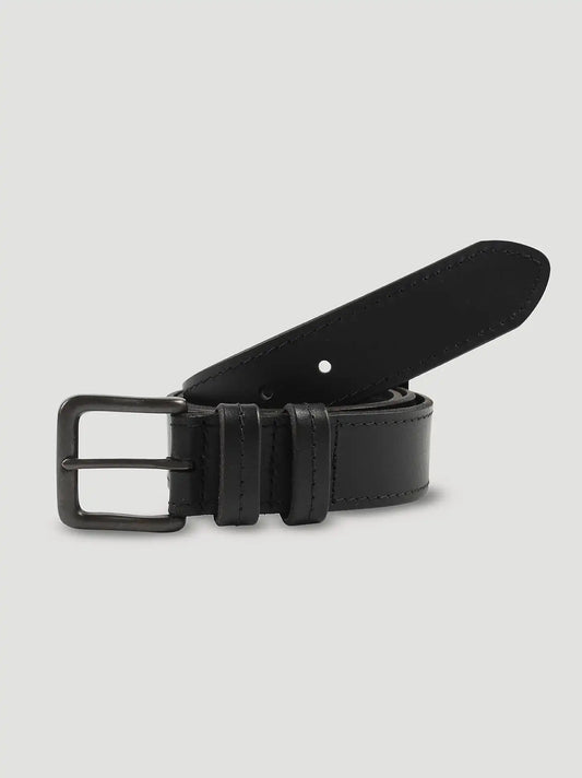 Mens Pull-Up Stitch Belt:Black:43