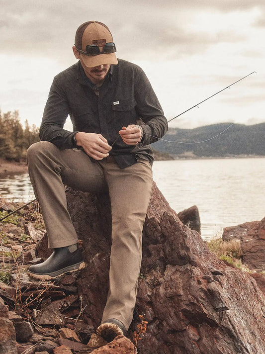 Wrangler ATG™ Men's Cliffside Utility Pant in Morel