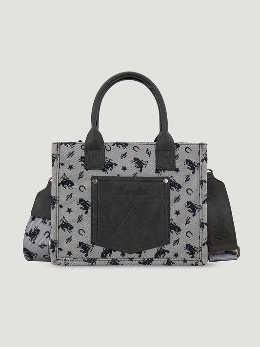 Rodeo Print Mini Tote:Grey:One Size