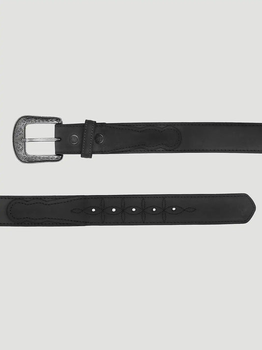 Men's Western Billet Belt in Black