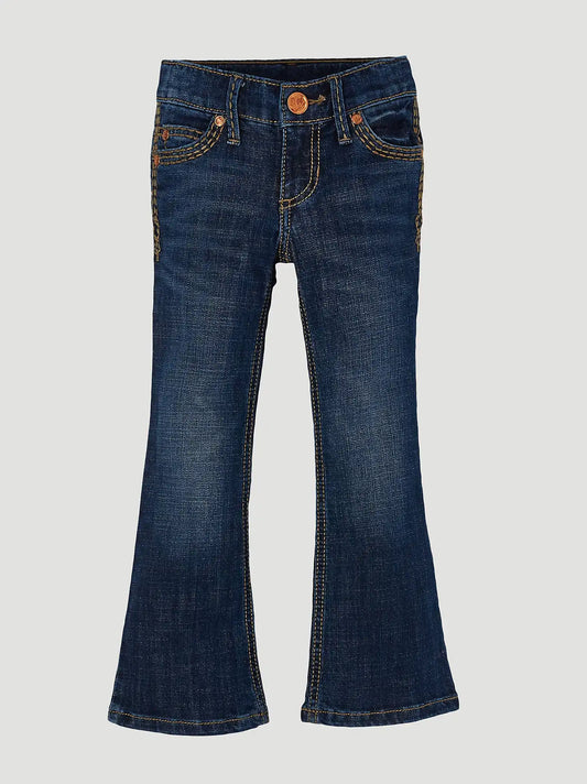Girl's Wrangler® Premium Patch® Jean (4-14) in Denver