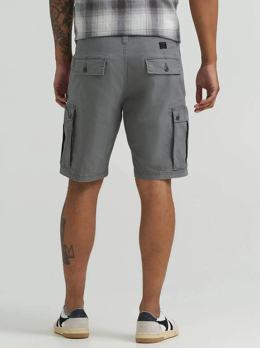 Men's Stretch Ripstop Cargo Short in Gargoyle
