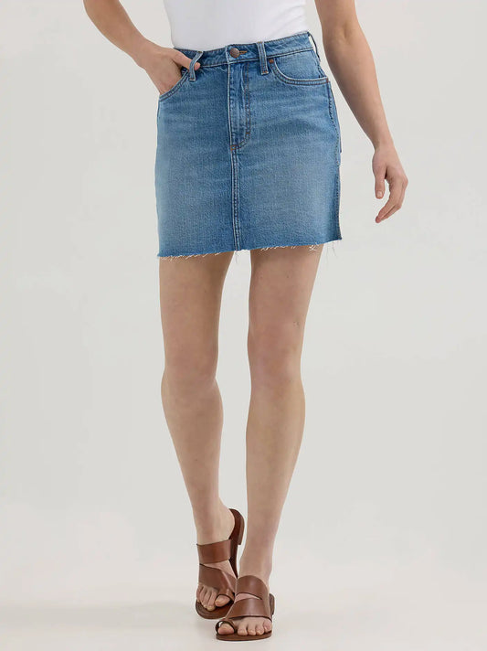 Women's Wrangler Retro® Bailey Denim Skirt in River