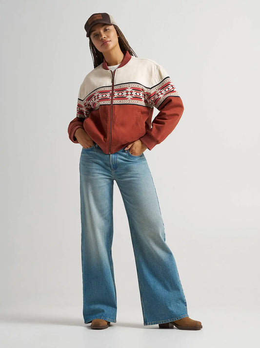 Women's Low Rise Baggy Jean in Glacier