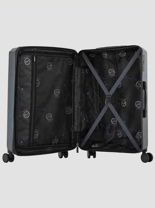 ATG 22 Inch Hardside Rolling Carry-On:Black:One Size: